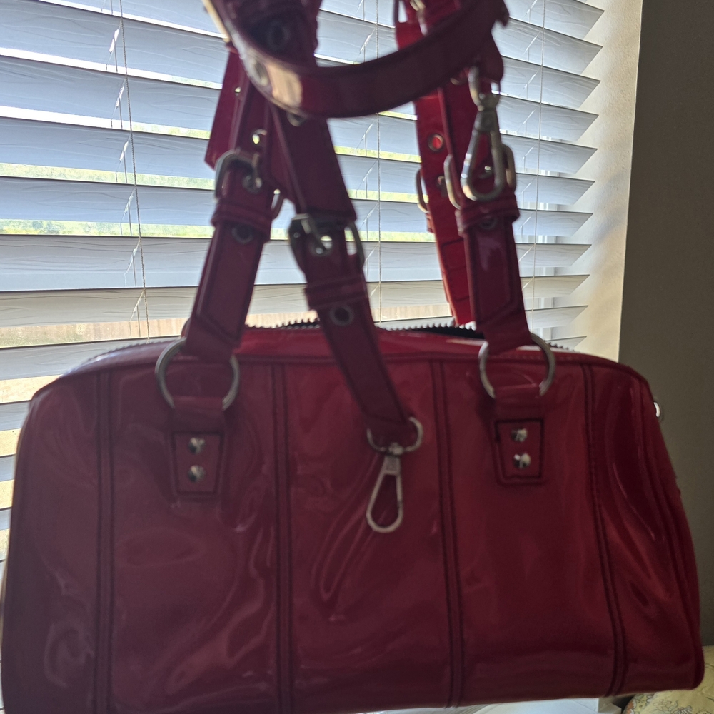 Fiery Red Handbag